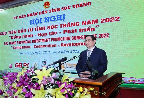 PM attends Soc Trang investment promotion conference